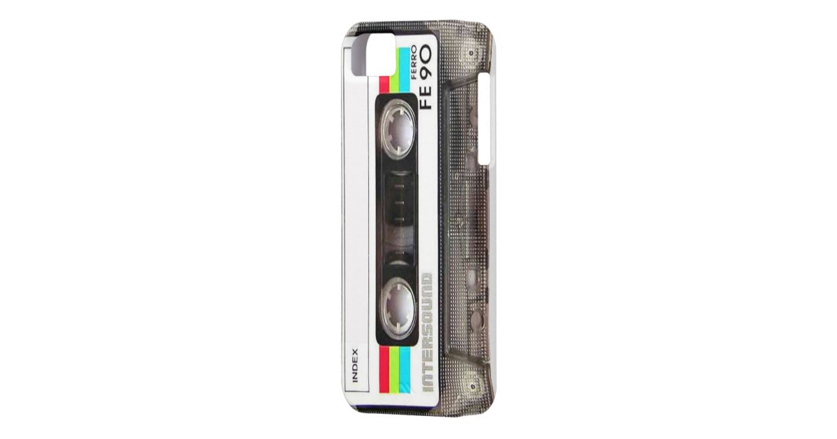 Tape Deck iPhone SE/5/5s Case Zazzle