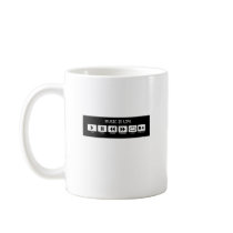 Tape Deck - Music is Life Coffee Mugs
