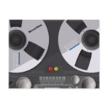 Tape Deck Recorder Postcard