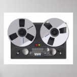 Tape Deck Recorder Print