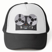 Tape Deck Recorder Trucker Hats