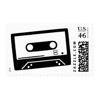 Tape - Music zazzle_stamp