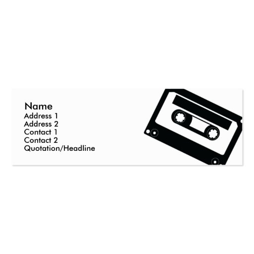 Tape - Skinny Business Cards