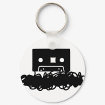tape spaghetti icon keychains