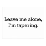 Tapering Postcard