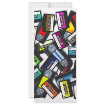 Tapes Rack Card Template