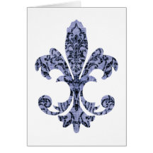 Tapestry Fleur de lis 1 Cards