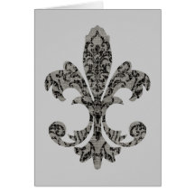 Tapestry Fleur de lis 2 Cards
