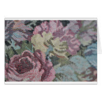 Tapestry flowers cards