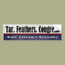 Tar. Feathers. Congress.