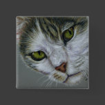 Tara - Cat Art Pin