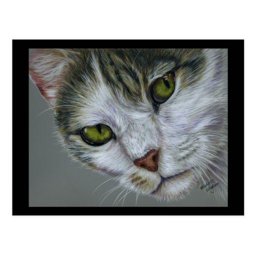 Tara - Cat Art Post Card