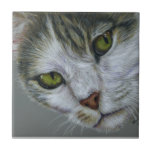 Tara - Cat Art Tiles