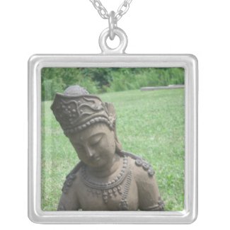 Tara Statue Necklace necklace