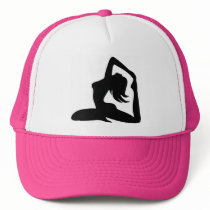 tara stiles yoga girl trucker hat by Tara_Stiles tara stiles yoga girl trucker hat