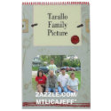 tarallo family picture calender calendars by MTLICAJEFF tarallo family picture calender calendars