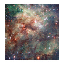 Tarantula Nebula Hubble Space Gallery Wrapped Canvas