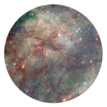 Tarantula Nebula Hubble Space Dinner Plates