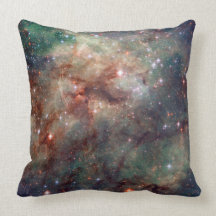 Tarantula Nebula Hubble Space Throw Pillow