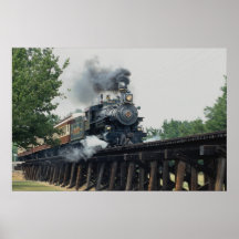 Tarantula Railroad, Fort Worth, Texas, U.S.A. Print