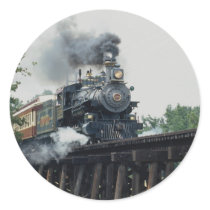 Tarantula Railroad, Fort Worth, Texas, U.S.A. Round Stickers