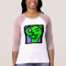 Ladies 3/4 Sleeve Raglan (Fitted)