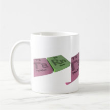Tare as Ta Tantalum and Rn Radon Mugs