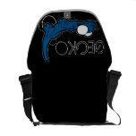 Tarente Ebony (Blue) Messenger Bag