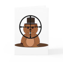 Target: groundhog card