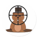 Target: groundhog stickers by JeanC_PurpleDucky Target: groundhog stickers