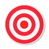 Target Refrigerator Magnet