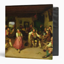 Target Shooting and Dancing in Oberbayern, 1841 3 Ring Binders