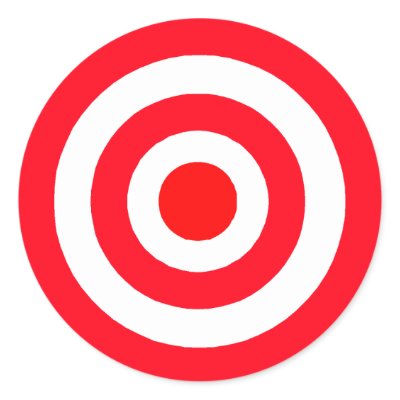 Target Stickers by CelebrationZazzle