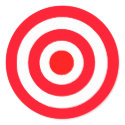 Target stickers by CelebrationZazzle Target stickers