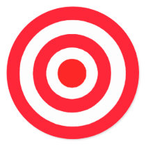 Target stickers by CelebrationZazzle Target stickers