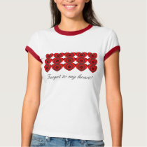Target to my heart! Womens' T-Shirt by lapatrick1161 Target to my heart! Womens' T-Shirt