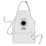 Target with large bullet holes - big bore aprons