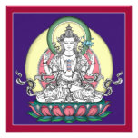 TARJETA Avalokiteshvara/Chenrezig - cuadrado+sobre Anuncio