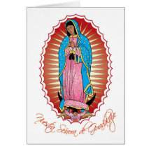 Tarjeta de felicitación de Nuestra Señora de Guada