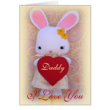 Tarjeta de felicitación linda del día de padre del