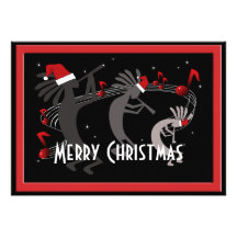 Tarjeta de felicitación plana del navidad de Kokop Comunicados Personales