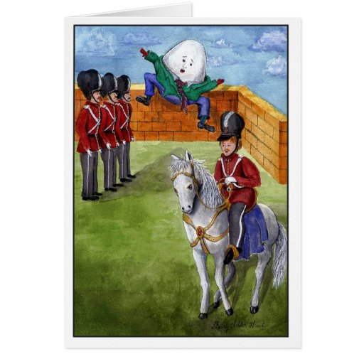 Tarjeta de Humpty Dumpty