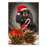 Tarjeta de Navidad arrogante de rey Charles
