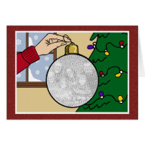 Tarjeta de Navidad de la foto tarjetas