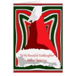Tarjeta de Navidad para la ahijada