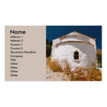 Tarjeta de visita pacífica de Paxos