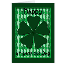 Tarjeta del día de St Patrick