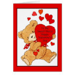 Tarjeta del el día de San Valentín para la sobrina