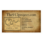 tarjeta del perfil de the912project.com plantilla de tarjeta de visita