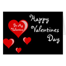 Tarjeta feliz del día de San Valentín